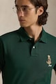 Bombažen polo Polo Ralph Lauren zelena 710P00095