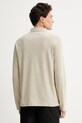 Odzież Calvin Klein longsleeve bawełniany LV040EM909 beżowy