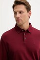 Calvin Klein longsleeve bawełniany bordowy LV040EM909