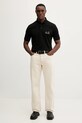 Armani Exchange polo bawełniane XM001885.AF13026 czarny AW25