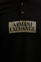 Armani Exchange polo bawełniane XM001885.AF13026 czarny