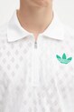 Polo tričko adidas Originals JL9675 béžová