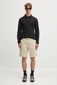MM6 Maison Margiela longsleeve wełniany SH2GL0004.M20123.899 czarny