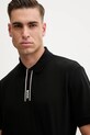 Polo tričko BOSS Green čierna 50549362
