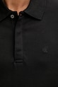 Calvin Klein polo bawełniane LV04LD203G czarny