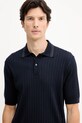 Paul&Shark polo wełniane Knitwear granatowy 15311114