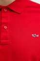 Paul&Shark polo bawełniane Knitwear 99311001 czerwony