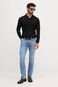 Paul&Shark sweter wełniany Knitwear 99311017 czarny AW25
