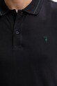 Trussardi polo bawełniane G5018000026N granatowy
