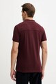 Odzież Trussardi polo bawełniane G5018000026N bordowy