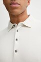 Calvin Klein longsleeve z domieszką wełny beżowy LV04LD214G