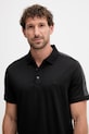 Michael Kors polo bawełniane czarny CF552TA19P