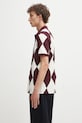 Хлопковое поло Fred Perry M1628 бежевый AW25
