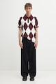 Хлопковое поло Fred Perry M1628 бежевый