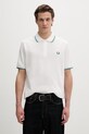 Fred Perry polo bawełniane bawełna beżowy M3600