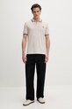 Fred Perry polo bawełniane M3600 beżowy AW25