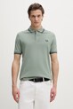 Fred Perry polo bawełniane bawełna zielony M3600