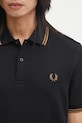 Fred Perry polo de bumbac negru M3600