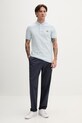Fred Perry polo bawełniane M6000 niebieski AW25