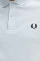 Fred Perry polo bawełniane M6000 niebieski