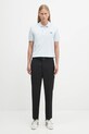 Fred Perry polo de bumbac M6000 albastru