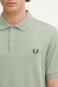 Fred Perry polo bawełniane zielony M6000