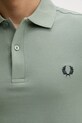 Fred Perry polo bawełniane M6000 zielony
