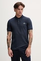 Fred Perry polo bawełniane bawełna granatowy M6000