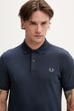 Fred Perry polo bawełniane granatowy M6000