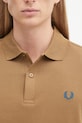 Fred Perry polo bawełniane zielony M6000