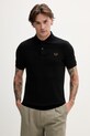 Fred Perry polo bawełniane bawełna czarny M6000