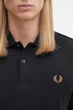 Fred Perry polo bawełniane czarny M6000