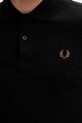 Fred Perry polo bawełniane M6000 czarny
