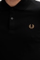 Fred Perry polo bawełniane M6000 czarny
