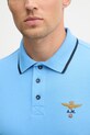 Aeronautica Militare polo in cotone PO1308UP00082 blu