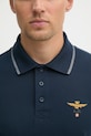 Aeronautica Militare polo in cotone PO1308UP00082 blu navy