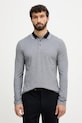 BOSS tricou polo melanj bleumarin 50531352