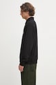 Carhartt WIP bluza bawełniana Polo Sweat I035532.89XX czarny AW25
