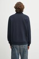 Oblečení Bavlněná mikina Carhartt WIP Polo Sweat I035532.J0XX námořnická modř