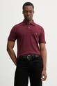 Abercrombie & Fitch polo z elastanem bordowy KI124.5719.500