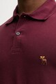 Abercrombie & Fitch polo KI124.5719.500 bordowy