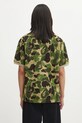 Odzież A Bathing Ape polo Camo Pile Jacquard 001POL301002M zielony
