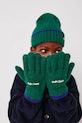 Bobo Choses rękawiczki z domieszką wełny dziecięce z domieszką wełny zielony 225AI038