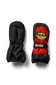 Lego rękawice narciarskie dziecięce LWAGAN 812 11010995 czarny AW25