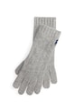 Vlněné rukavice Polo Ralph Lauren hladký šedá 455981440