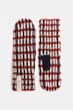 Stine Goya guanti con lana 0 con aggiunta di lana rosso SG.AW25.A043.2425
