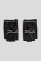 Перчатки Karl Lagerfeld K/SIGNATURE аппликация чёрный A3W33032