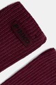 Γάντια με προσθήκη μαλλιού Pinko 105997.A2Z4 μπορντό AW25