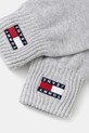 Tommy Jeans mănuși de bumbac AW0AW17914 gri AW25