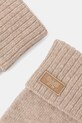 Weekend Max Mara rękawiczki wełniane ZAMIANEW 2525566055600 beżowy AW25